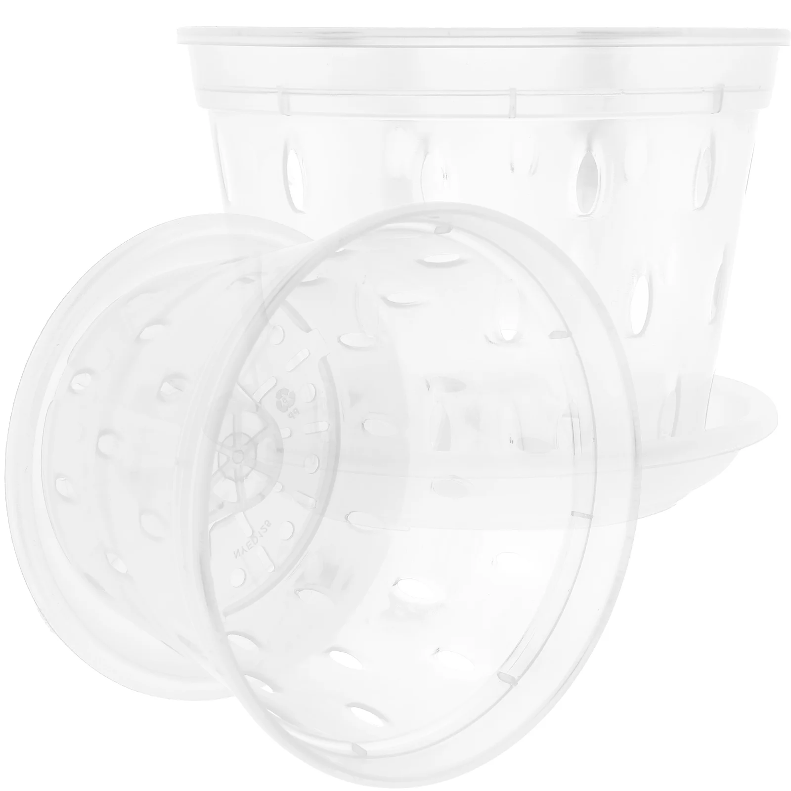 2 set Orchid Pots With Drainage Holes Clear Plastic Plant Containers For Indoor Outdoor Garden Nursery Flowerpots Decorative
2 set Orchid Pots With Drainage Holes Clear Plastic Plant Containers For Indoor Outdoor Garden Nursery Flowerpots Decorative