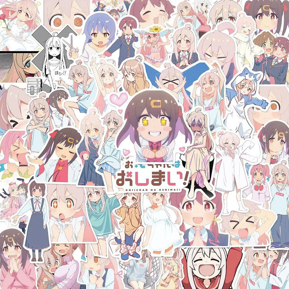 50PCS Anime Onimai:I'm Now Your Sister Oyama Mahiro Stickers Laptop Guitar Phone Lage Waterproof Graffiti Helmet Car Decal
50PCS Anime Onimai:I'm Now Your Sister Oyama Mahiro Stickers Laptop Guitar Phone Lage Waterproof Graffiti Helmet Car Decal