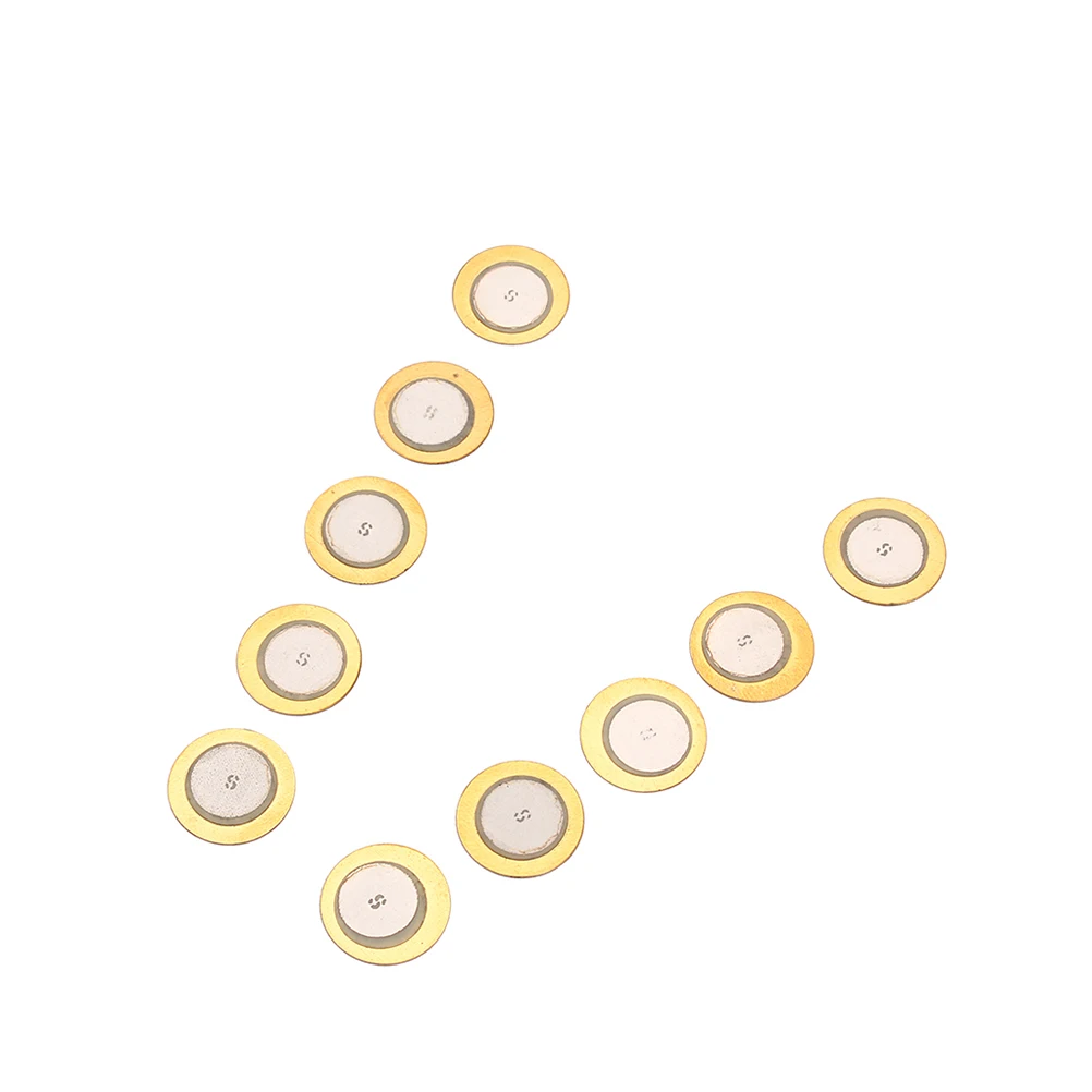 10 Pcs 29mm Diameter Film Gasket Piezo Ceramic Disc Piezoelectric Piezo Disc Elements for Instrument
10 Pcs 29mm Diameter Film Gasket Piezo Ceramic Disc Piezoelectric Piezo Disc Elements for Instrument