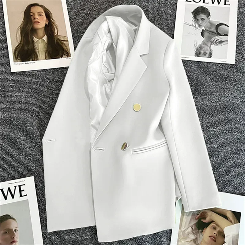 Spring Autumn New In Women's Jacket Chic Elegant Casual Sports Women's Suit Korean Fashion Luxury Jacket for Women Blazers
Spring Autumn New In Women's Jacket Chic Elegant Casual Sports Women's Suit Korean Fashion Luxury Jacket for Women Blazers