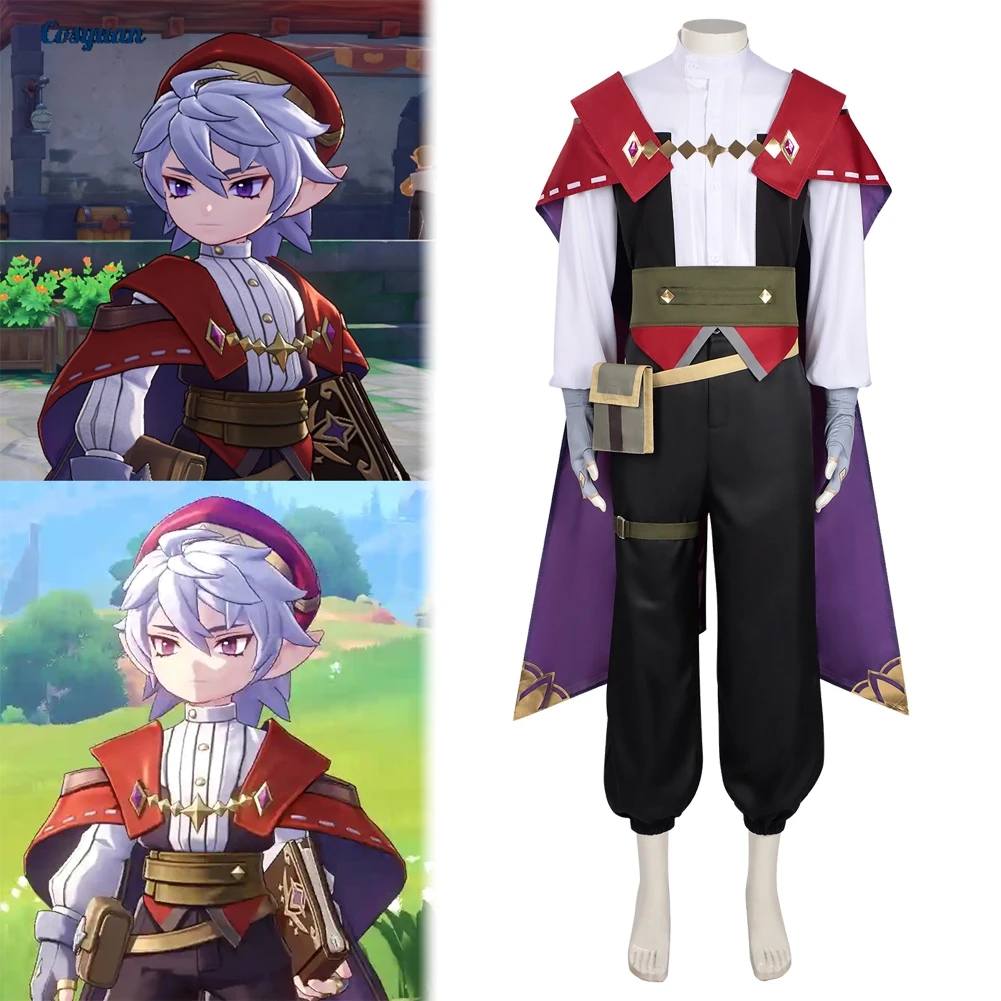Game Kingdom Of Roco Cosplay Roco Kingdom Top Coat Pants Men Cloth Party Disguise Roleplay Male Halloween Costume Outfits Suits
Game Kingdom Of Roco Cosplay Roco Kingdom Top Coat Pants Men Cloth Party Disguise Roleplay Male Halloween Costume Outfits Suits