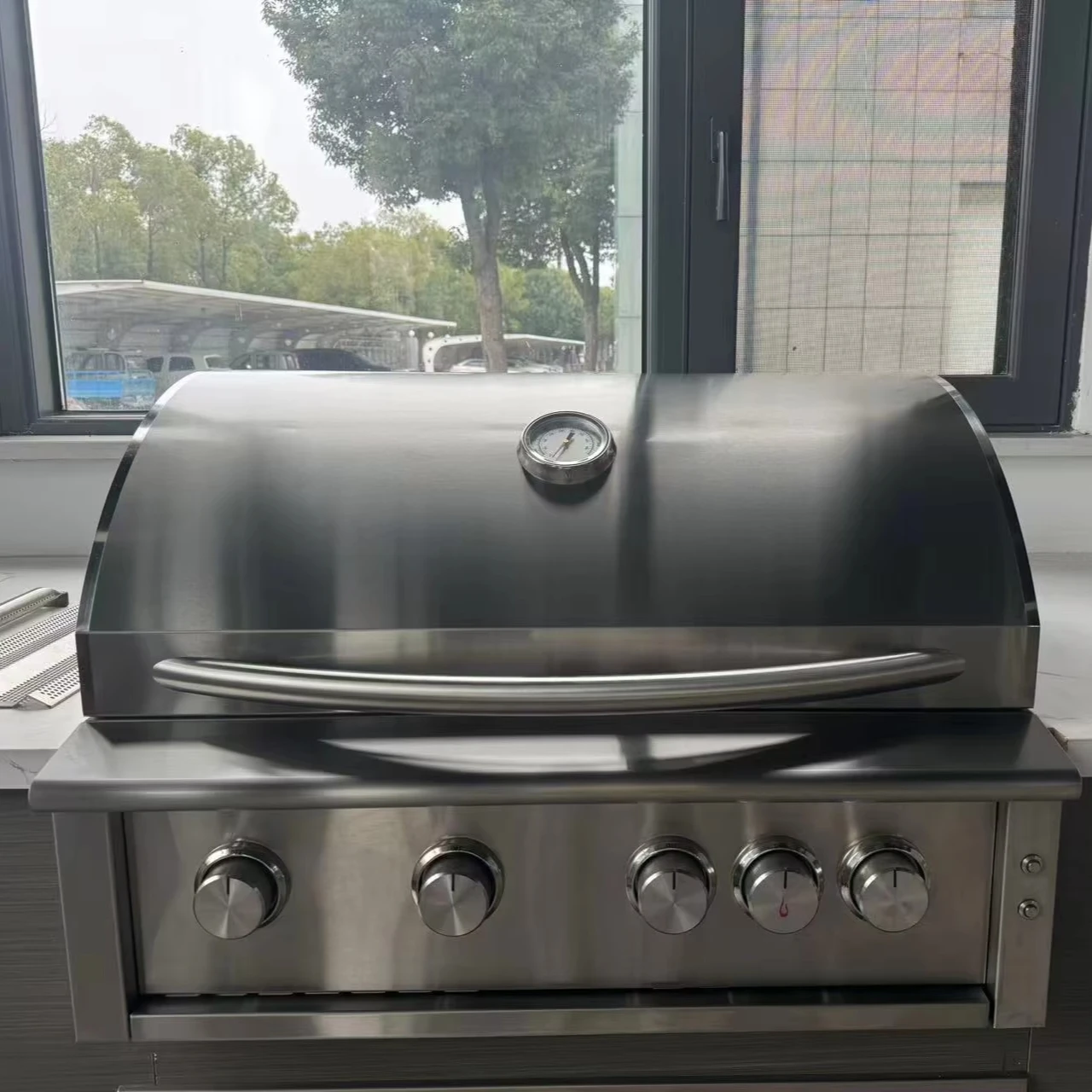 Stainless Steel Heavy Duty Multifunctional Outdoor Kitchen 5 Main Burner Built In Gas Bbq Grill With Infrared Burner
Stainless Steel Heavy Duty Multifunctional Outdoor Kitchen 5 Main Burner Built In Gas Bbq Grill With Infrared Burner