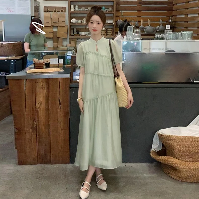 2024 Summer Maternity Long Loose Chiffon Dress Sweet Ruffles Patchwork Drawstring Waist Pregnant Woman Party Dress Evening Dress
2024 Summer Maternity Long Loose Chiffon Dress Sweet Ruffles Patchwork Drawstring Waist Pregnant Woman Party Dress Evening Dress