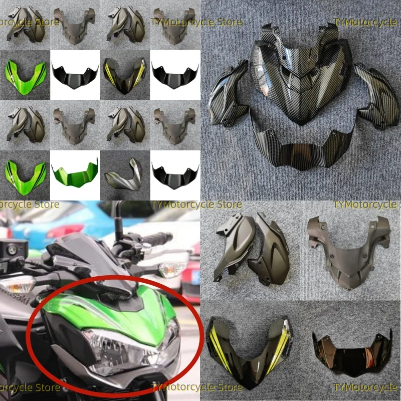 Custom color Motorcycle Front Upper Nose Headlight Fairing Kit Cowls Cover Set Fit For KAWASAKI Z900 Z 900 2017 2018 2019
Custom color Motorcycle Front Upper Nose Headlight Fairing Kit Cowls Cover Set Fit For KAWASAKI Z900 Z 900 2017 2018 2019