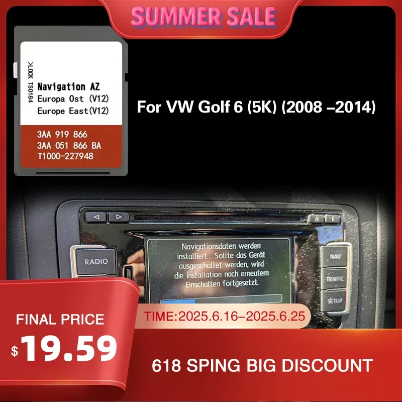 AZ V12 OST для VW Golf 6 (5K) (2008-2014) Обложка Греция Косово Карта Хорватии Карта памяти
AZ V12 OST для VW Golf 6 (5K) (2008-2014) Обложка Греция Косово Карта Хорватии Карта памяти