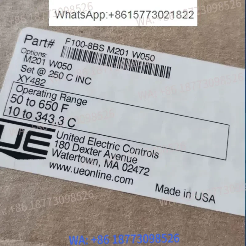 US UE temperature switch F100-8BS/7BS/6BS/5BS/4BS/3BS/2BS/1BS E100-4BS
US UE temperature switch F100-8BS/7BS/6BS/5BS/4BS/3BS/2BS/1BS E100-4BS