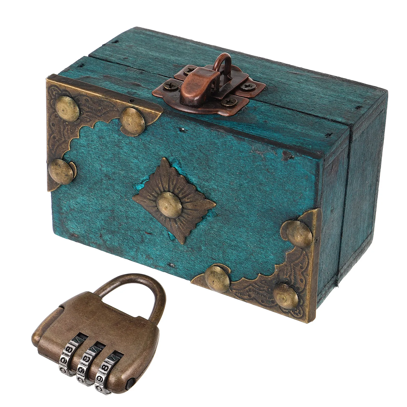 Wood Jewelry Box Vintage Design Password Lock 9x5.5x5cm Retro Portable Treasure Chest for Women Desktop Storage Jewelry
Wood Jewelry Box Vintage Design Password Lock 9x5.5x5cm Retro Portable Treasure Chest for Women Desktop Storage Jewelry