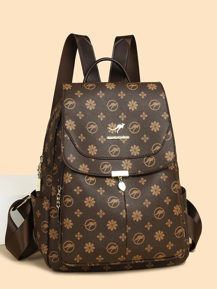 Женская повседневная дорожная сумка из натуральной кожи Rose Kangaroo увеличенной емкости, модная двойная сумка на плечо для женщин
Женская повседневная дорожная сумка из натуральной кожи Rose Kangaroo увеличенной емкости, модная двойная сумка на плечо для женщин