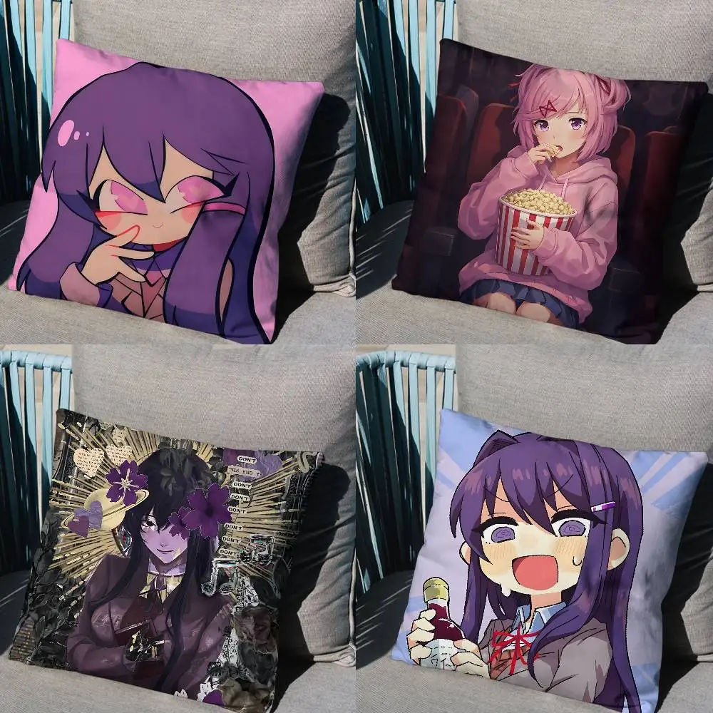 Dark theme DDLC yandere Yuri Pillow Case Sofa Living Room Bedroom Headboard Backrest Cushion Square Cushion Nap Time
Dark theme DDLC yandere Yuri Pillow Case Sofa Living Room Bedroom Headboard Backrest Cushion Square Cushion Nap Time