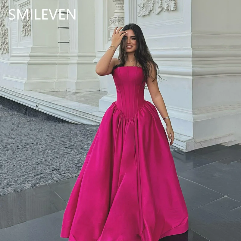 Smileven A-line Hot Pink Backless Prom Dress Sleeveless Party Gowns Sweetheart Formal Occassion Dress Customized 2025
Smileven A-line Hot Pink Backless Prom Dress Sleeveless Party Gowns Sweetheart Formal Occassion Dress Customized 2025