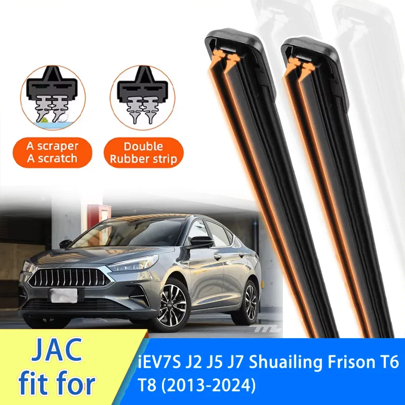For Jaguar E-Pace F-TYPE S-TYPE XE XF XJ X350 XK X-Type Front Windscreen Wipers Double Rubber Car Wiper Blades Car Accessories
For Jaguar E-Pace F-TYPE S-TYPE XE XF XJ X350 XK X-Type Front Windscreen Wipers Double Rubber Car Wiper Blades Car Accessories