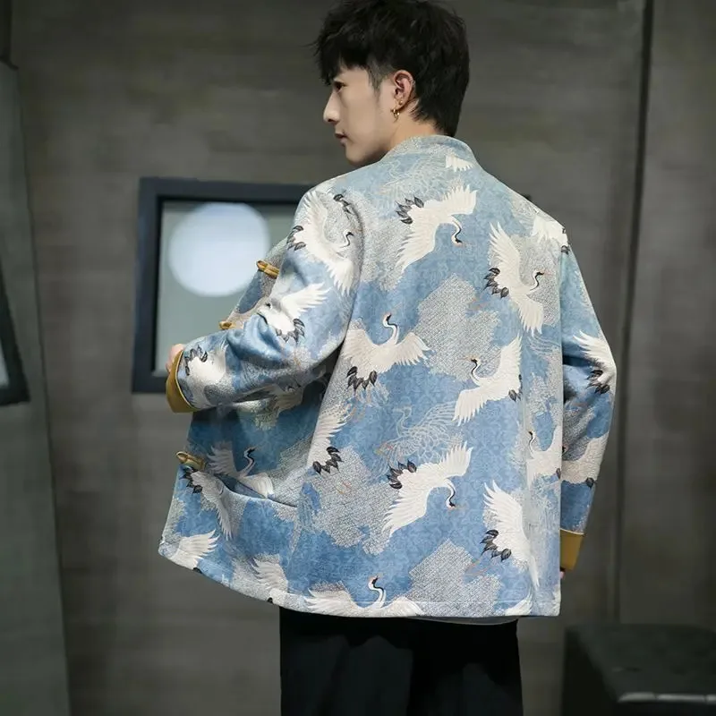 M-5XL Мужской костюм Тан в китайском стиле с пряжкой в стиле ретро, свободная куртка большого размера hanfu Layman, китайский костюм Чжуншань с воротником-стойкой VGHG
M-5XL Мужской костюм Тан в китайском стиле с пряжкой в стиле ретро, свободная куртка большого размера hanfu Layman, китайский костюм Чжуншань с воротником-стойкой VGHG