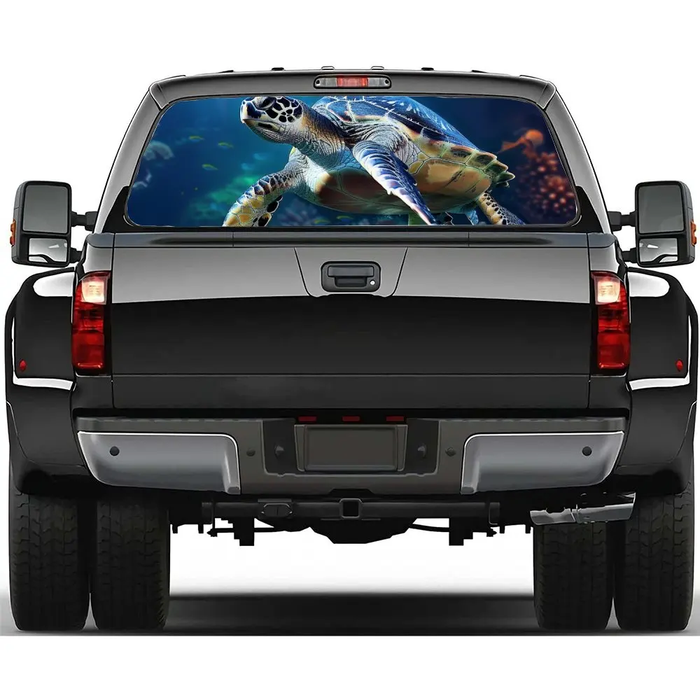 Free Roaming Sea Turtles Car Rear Windshield Sticker Truck Window See Through Perforated Back Window Vinyl Decal Decoration
Free Roaming Sea Turtles Car Rear Windshield Sticker Truck Window See Through Perforated Back Window Vinyl Decal Decoration