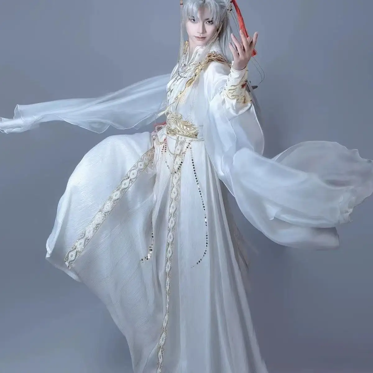 Youthful Little Prince Cosplay Costume Men Women Ancient Chinese Royal Embroidery Suit Niche Halloween Street Fashion COS Outfit
Youthful Little Prince Cosplay Costume Men Women Ancient Chinese Royal Embroidery Suit Niche Halloween Street Fashion COS Outfit