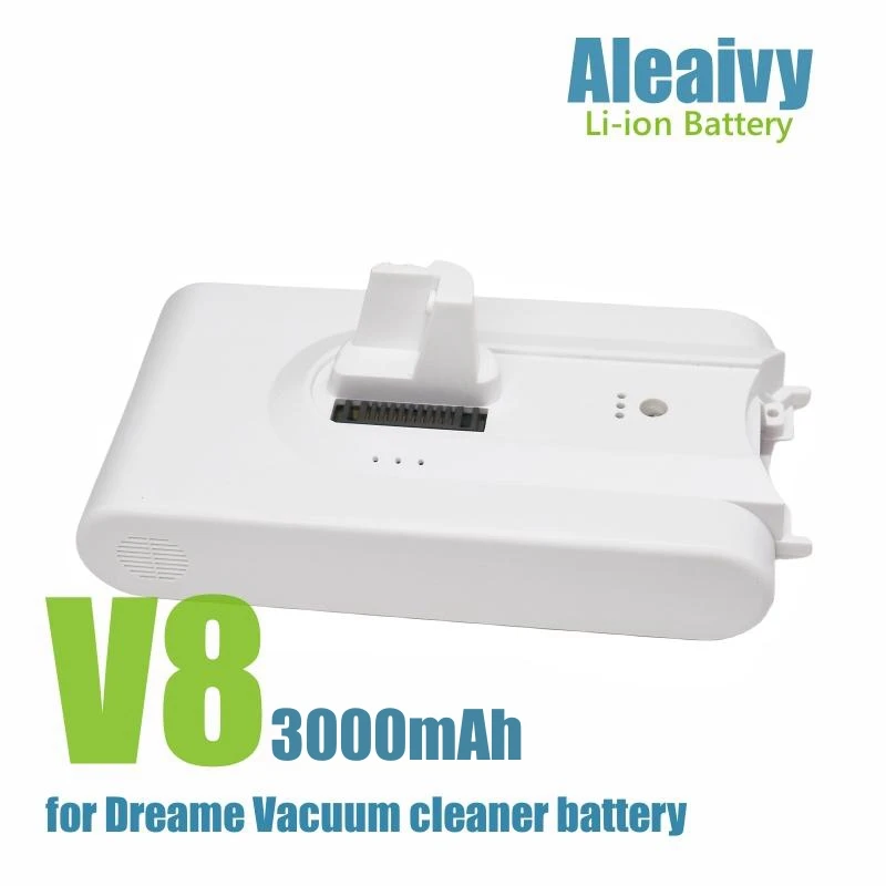 25.2V V8 NEW For Dreame 3000mAh V9 V9P XR V10 Replacement Battery for Dreame Handheld Cordless Vacuum Cleaner Accessory
25.2V V8 NEW For Dreame 3000mAh V9 V9P XR V10 Replacement Battery for Dreame Handheld Cordless Vacuum Cleaner Accessory