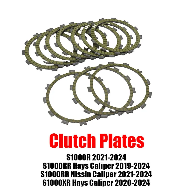 For BMW S1000RR S1000XR S1000R Clutch Disc Plates 2019-2024 Friction Kit Motorcycle Engine Parts Replacement
For BMW S1000RR S1000XR S1000R Clutch Disc Plates 2019-2024 Friction Kit Motorcycle Engine Parts Replacement