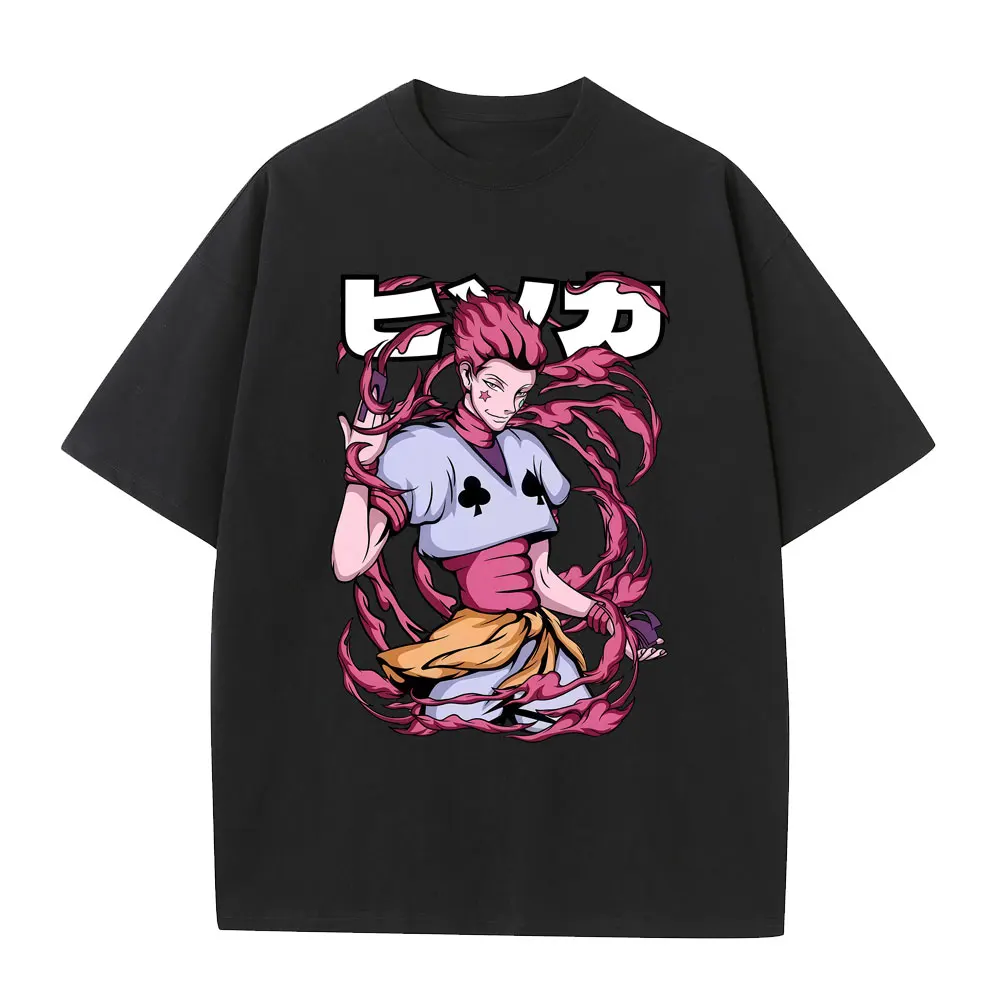 Anime Hunter X Hunter T-shirt Cartoon Hisoka Graphic T Shirts Men Women Clothing Manga Harajuku Short Sleeve Oversized T-shirts
Anime Hunter X Hunter T-shirt Cartoon Hisoka Graphic T Shirts Men Women Clothing Manga Harajuku Short Sleeve Oversized T-shirts