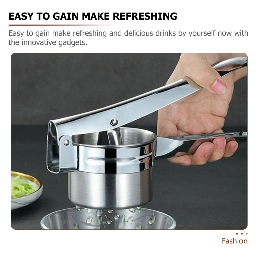 Manual Fruit Juicer Stainless Steel Lemon Presser Handheld Kitchen Gadget Easy Clean Save Time Simple Squeezer
Manual Fruit Juicer Stainless Steel Lemon Presser Handheld Kitchen Gadget Easy Clean Save Time Simple Squeezer