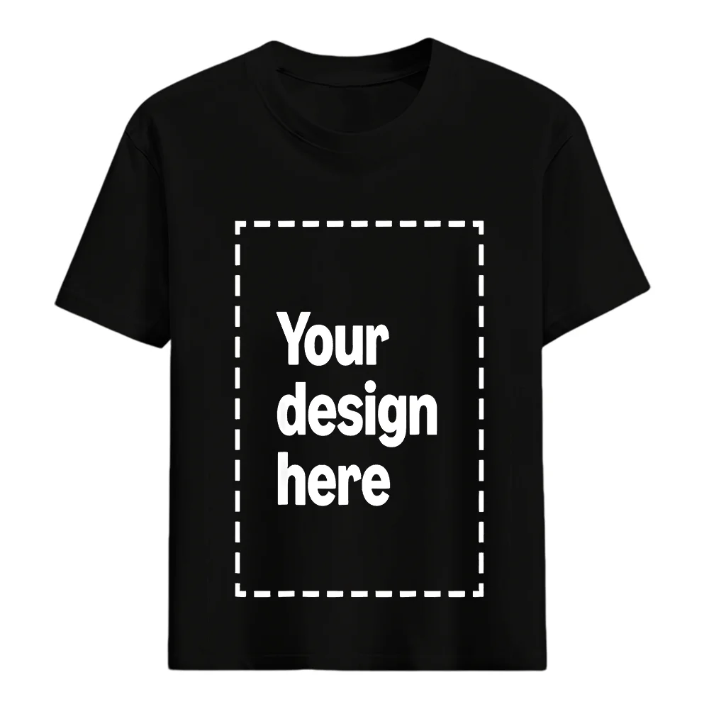 Custom Black T-Shirt with Your Image Front Print for Men and Women by Modify by AliExpress Merch on Demand
Custom Black T-Shirt with Your Image Front Print for Men and Women by Modify by AliExpress Merch on Demand