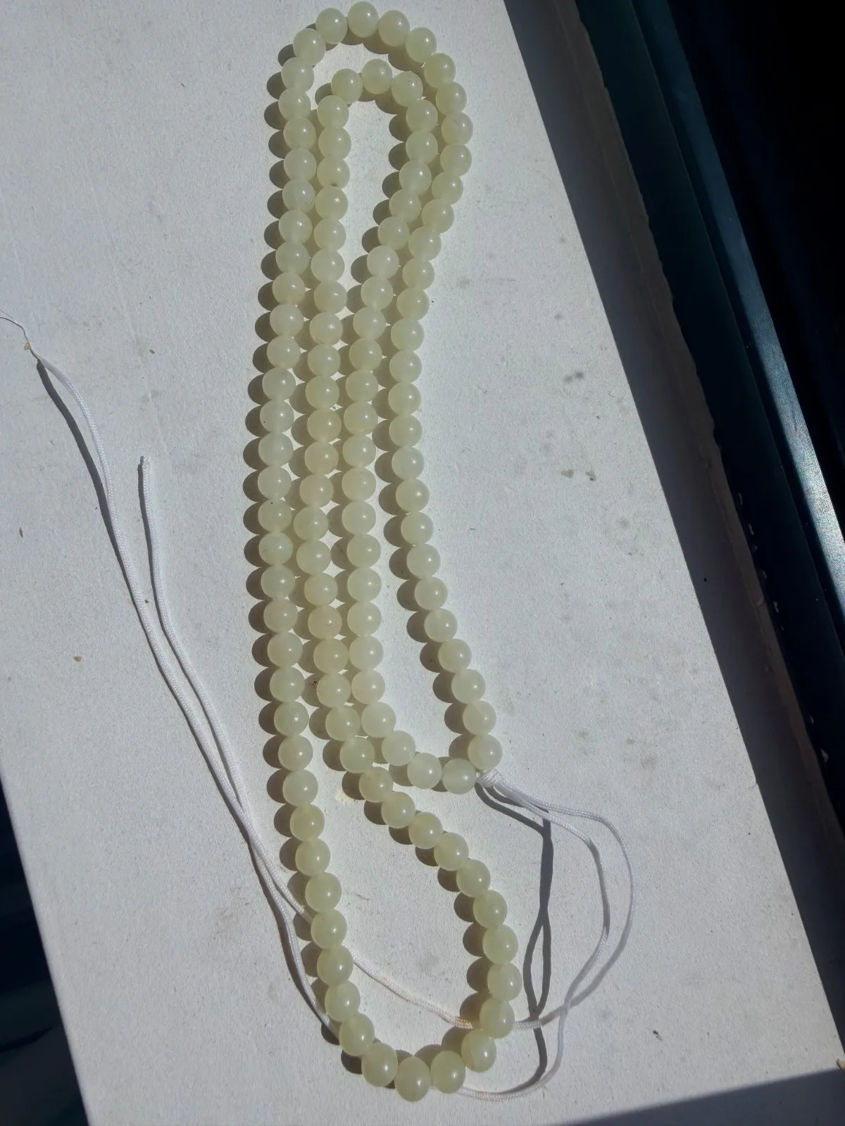 AAA Hetian Jade Necklace 6m white mutton fat Hetian jade Xinjiang suet white
AAA Hetian Jade Necklace 6m white mutton fat Hetian jade Xinjiang suet white