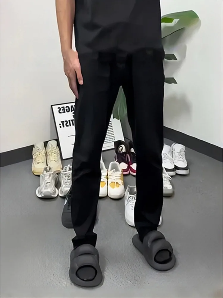 Bla Stretchy Long Jeans Men's Slim Fit American Sle Soft Denim High Waist Tapered Straight Leg Jeans Youth Trend Spring Wear
Bla Stretchy Long Jeans Men's Slim Fit American Sle Soft Denim High Waist Tapered Straight Leg Jeans Youth Trend Spring Wear