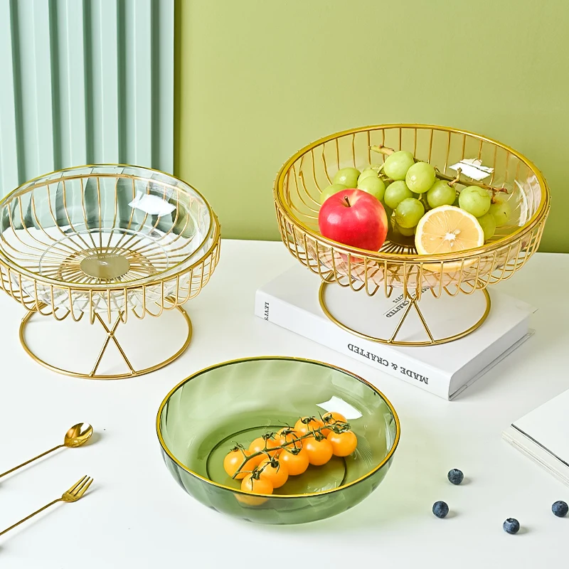 1 Piece European Style Light Luxury Fruit Plate Creative Living Room Home Fruit Basket Afternoon Tea Candy Dessert Stand
1 Piece European Style Light Luxury Fruit Plate Creative Living Room Home Fruit Basket Afternoon Tea Candy Dessert Stand