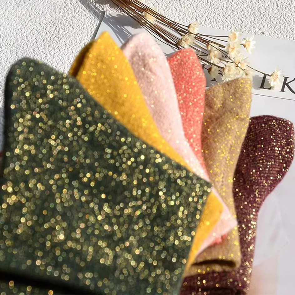 Fashion Glitter Socks Women Solid Sequin Socks Harajuku Sparkly Stockings Shiny Breathable Cotton Socks Female Sexy Bright Socks
Fashion Glitter Socks Women Solid Sequin Socks Harajuku Sparkly Stockings Shiny Breathable Cotton Socks Female Sexy Bright Socks