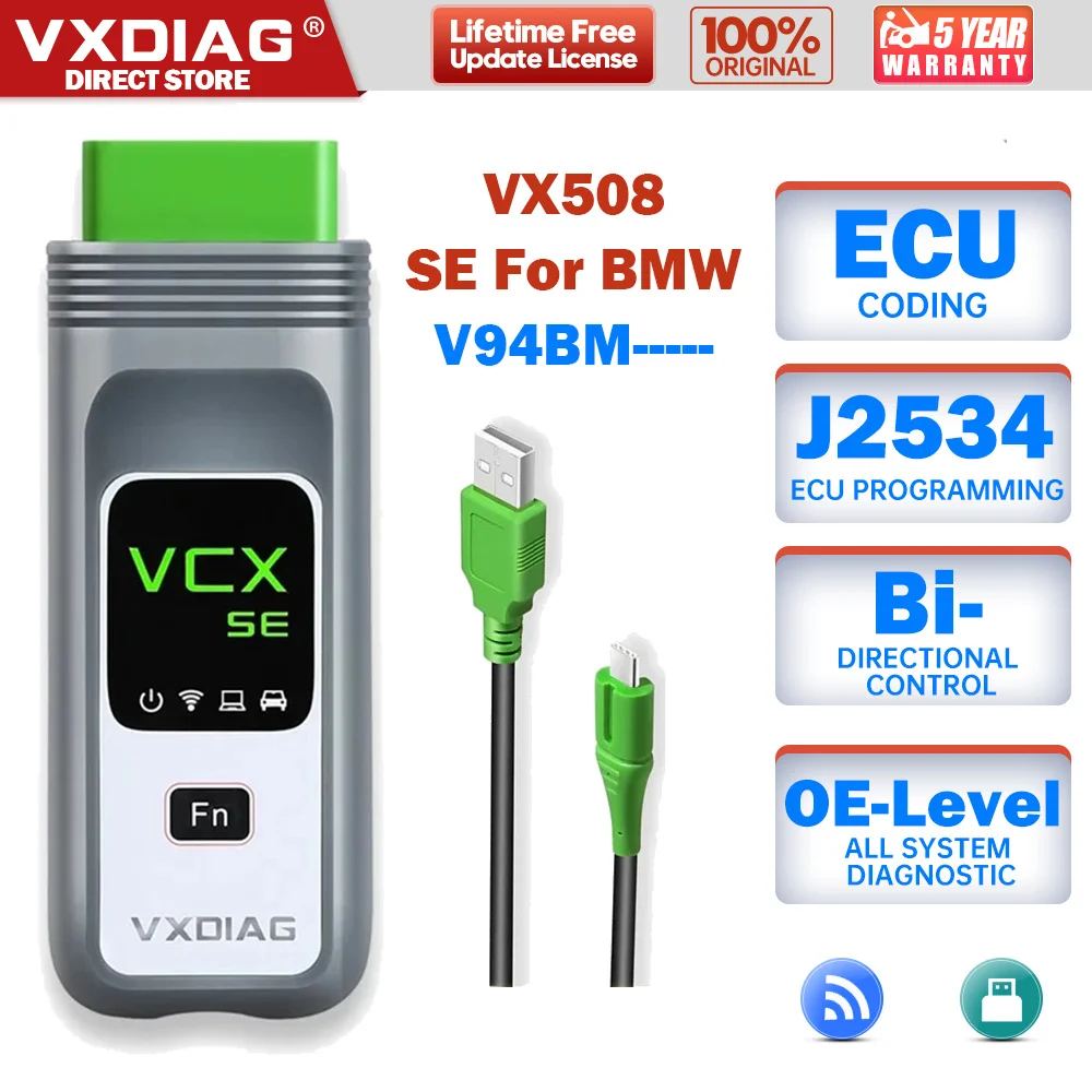 VXDIAG VCX VX508 для BMW ICOM A2 A3 автомобильное Программирование J2534 ECU программирование все системы диагностические инструменты активный тест беспла...
VXDIAG VCX VX508 для BMW ICOM A2 A3 автомобильное Программирование J2534 ECU программирование все системы диагностические инструменты активный тест беспла...