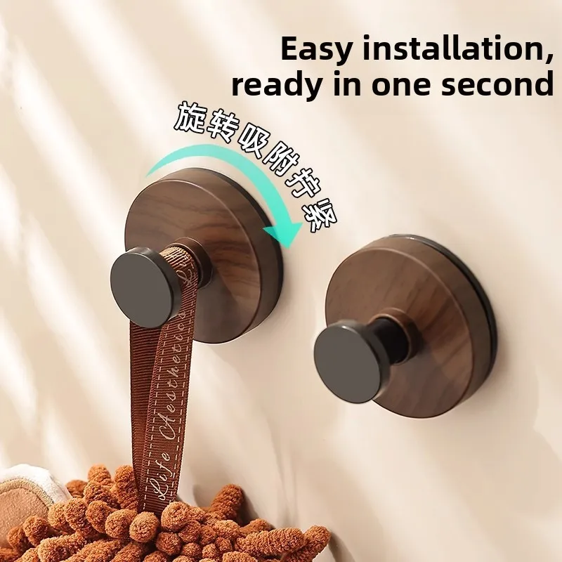 Walnut Texture Suction Cup Rotary Hook Home Kitchen Wall Mounted Storage Ra No Drilling Required Hanging Ra Organizer
Walnut Texture Suction Cup Rotary Hook Home Kitchen Wall Mounted Storage Ra No Drilling Required Hanging Ra Organizer
