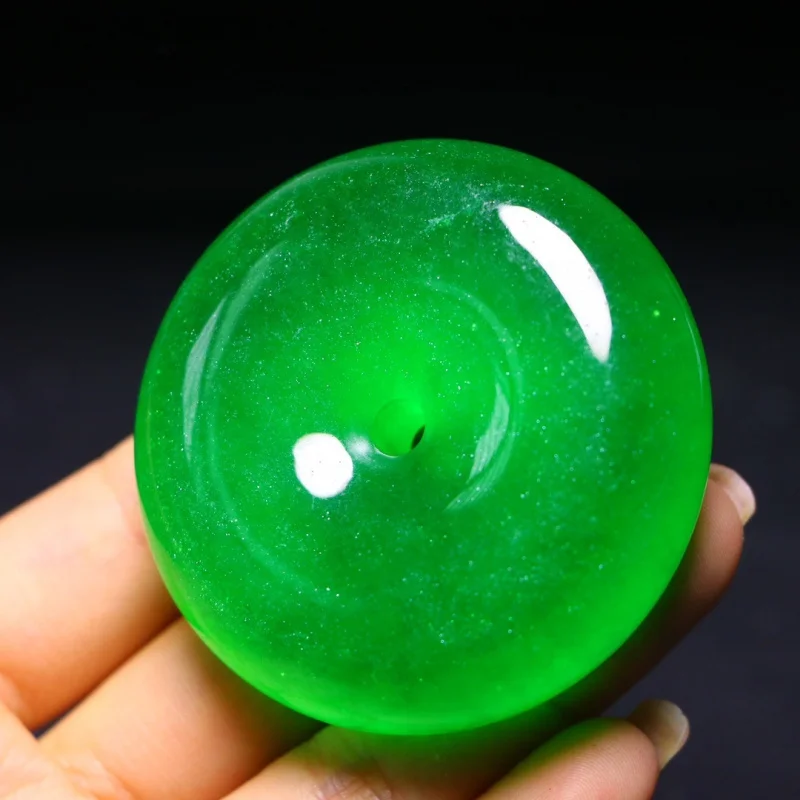 Jadeite, Burmese Quartzite, Jade Pendant, Icy Emperor Green Jade, Peace Buckle, Hanging Ornament, Craft Accessories, Wholesale J
Jadeite, Burmese Quartzite, Jade Pendant, Icy Emperor Green Jade, Peace Buckle, Hanging Ornament, Craft Accessories, Wholesale J