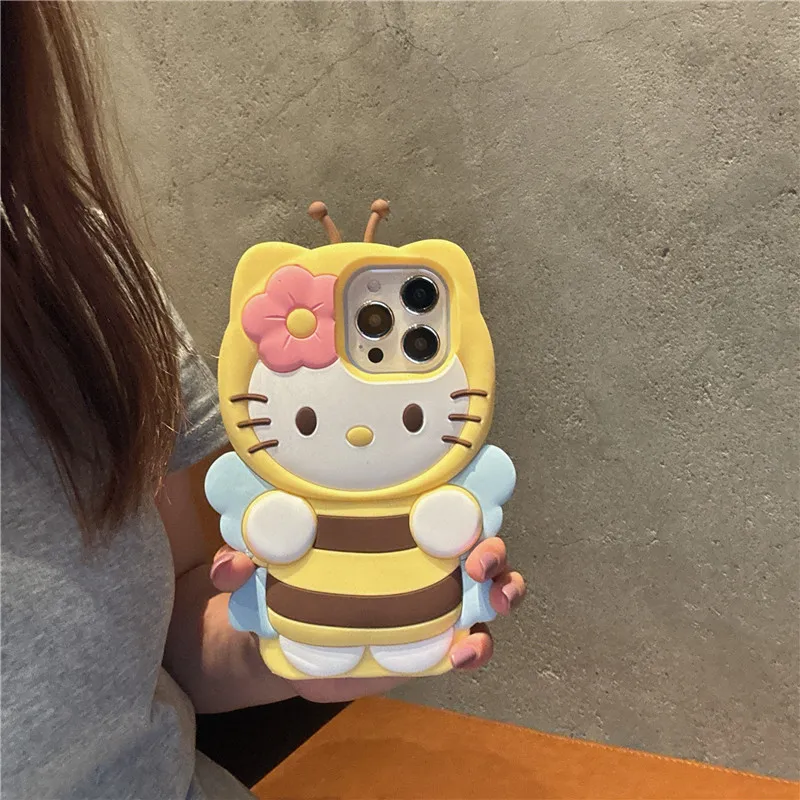 HelloKitty Cell Phone Cases Cartoon Bee for iPhone 14/13 for 12/11 Apple 15 PROMAX Phone Case Drop Protection Case
HelloKitty Cell Phone Cases Cartoon Bee for iPhone 14/13 for 12/11 Apple 15 PROMAX Phone Case Drop Protection Case
