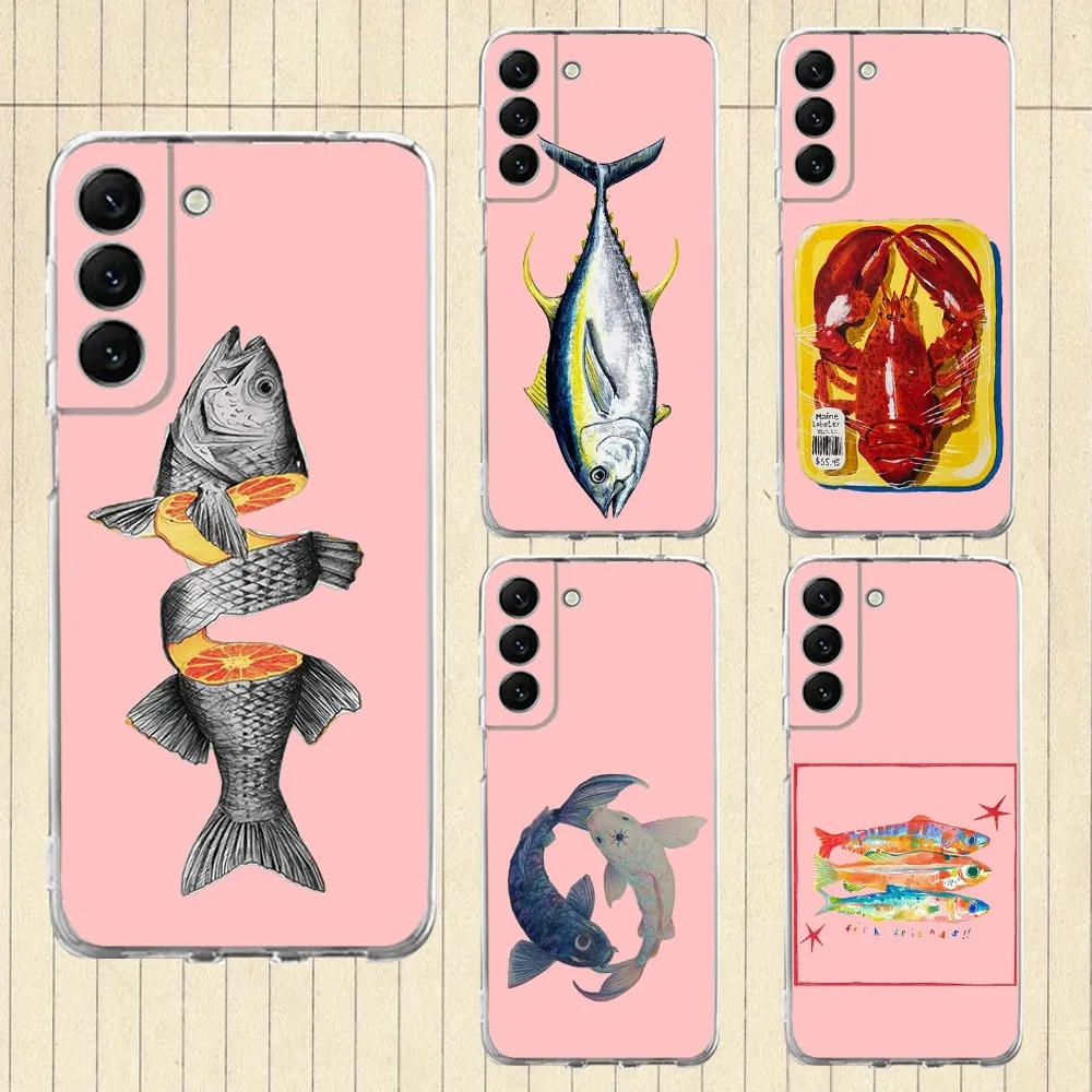 Cartoon Cute Fish Phone Case Silicone For Samsung S30,S23,21,22,20 Ultra,S20 FE lite,S10,9,PIus Note20ultra Cover Clear
Cartoon Cute Fish Phone Case Silicone For Samsung S30,S23,21,22,20 Ultra,S20 FE lite,S10,9,PIus Note20ultra Cover Clear