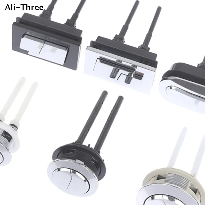 Кнопка двойного смыва для унитаза, круглая/квадратная, 1 шт.
Кнопка двойного смыва для унитаза, круглая/квадратная, 1 шт.