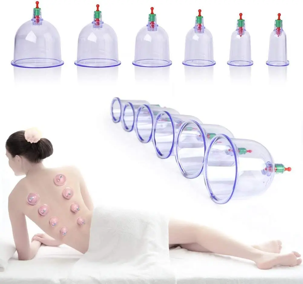 12Pcs Vacuum Cupping Sets with Pumping Gun Suction Cups Back Massage Body Cup Detox Anti Cellulite Cans Healthy Care Jars
12Pcs Vacuum Cupping Sets with Pumping Gun Suction Cups Back Massage Body Cup Detox Anti Cellulite Cans Healthy Care Jars