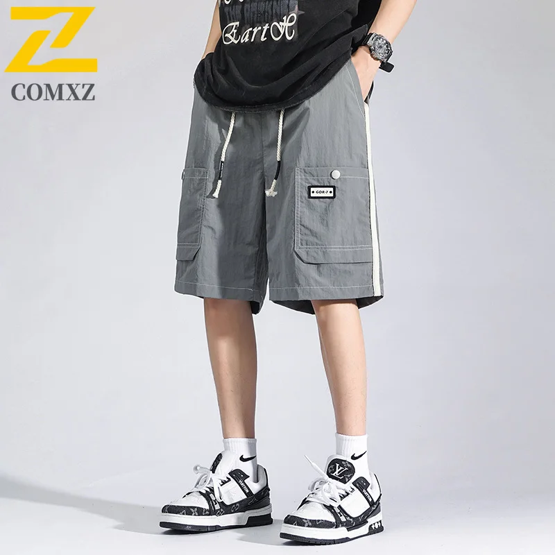 Ice Silk Casual Men's Pants Quick Drying Breathable Waterproof Loose Workwear Shorts Elastic Waist Outdoor Camp Hiking Men Pants
Ice Silk Casual Men's Pants Quick Drying Breathable Waterproof Loose Workwear Shorts Elastic Waist Outdoor Camp Hiking Men Pants