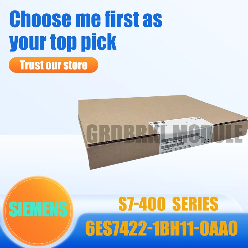 Новый оригинальный цифровой модуль вывода данных SIEMENS 6ES7 422-1BH11-0AA0 6ES7422-1BH11-0AA0 S7-400 SM422, 16DO, 24VDC
Новый оригинальный цифровой модуль вывода данных SIEMENS 6ES7 422-1BH11-0AA0 6ES7422-1BH11-0AA0 S7-400 SM422, 16DO, 24VDC
