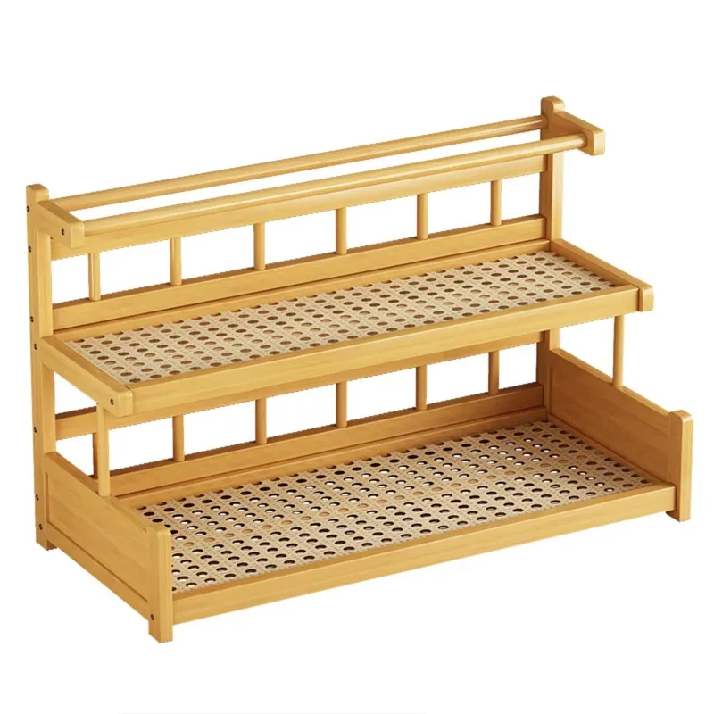 Desktop multi-layer home furniture elegant Chinese tea set display stand teacup holder pot teapot storage rack 
Desktop multi-layer home furniture elegant Chinese tea set display stand teacup holder pot teapot storage rack