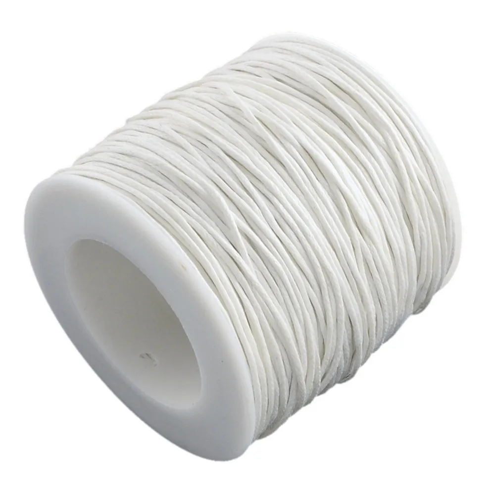 New 1mm 100Yards Waxed Thread Cord Polyester DIY Wax Coated Strings Round Korean Braided Rope Jewelry Making
New 1mm 100Yards Waxed Thread Cord Polyester DIY Wax Coated Strings Round Korean Braided Rope Jewelry Making