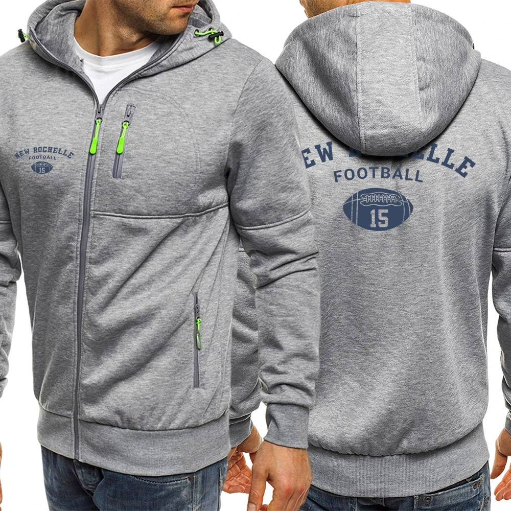 Новая мужская куртка на молнии с футбольным принтом Rochelle, повседневная ретро модная флисовая толстовка с длинными рукавами, унисекс, осенняя свободная одежда
Новая мужская куртка на молнии с футбольным принтом Rochelle, повседневная ретро модная флисовая толстовка с длинными рукавами, унисекс, осенняя свободная одежда