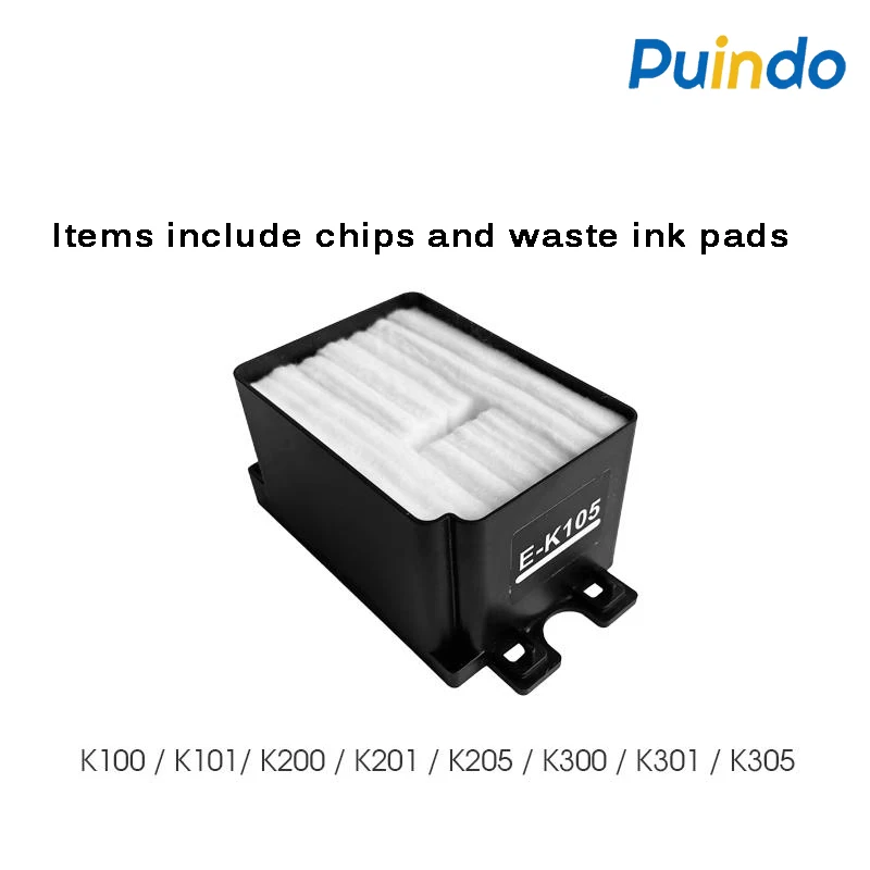 Совместимая коробка для обслуживания E-K105 для Epson K100 K101 K200 K205 K300 K301 K305
Совместимая коробка для обслуживания E-K105 для Epson K100 K101 K200 K205 K300 K301 K305