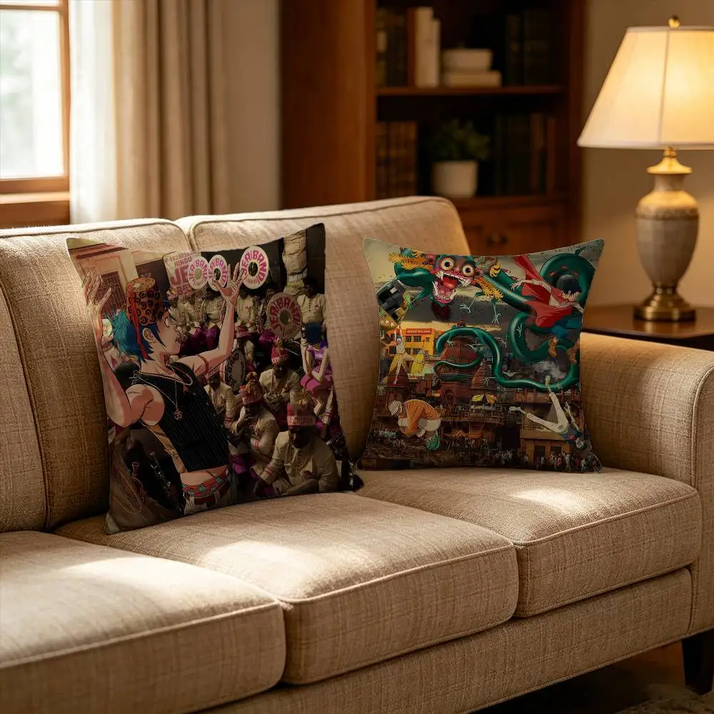 band G-gorillaz The Mountain Pillow Case Cushion Cover Throw Pillow Case For Car Sofa
band G-gorillaz The Mountain Pillow Case Cushion Cover Throw Pillow Case For Car Sofa