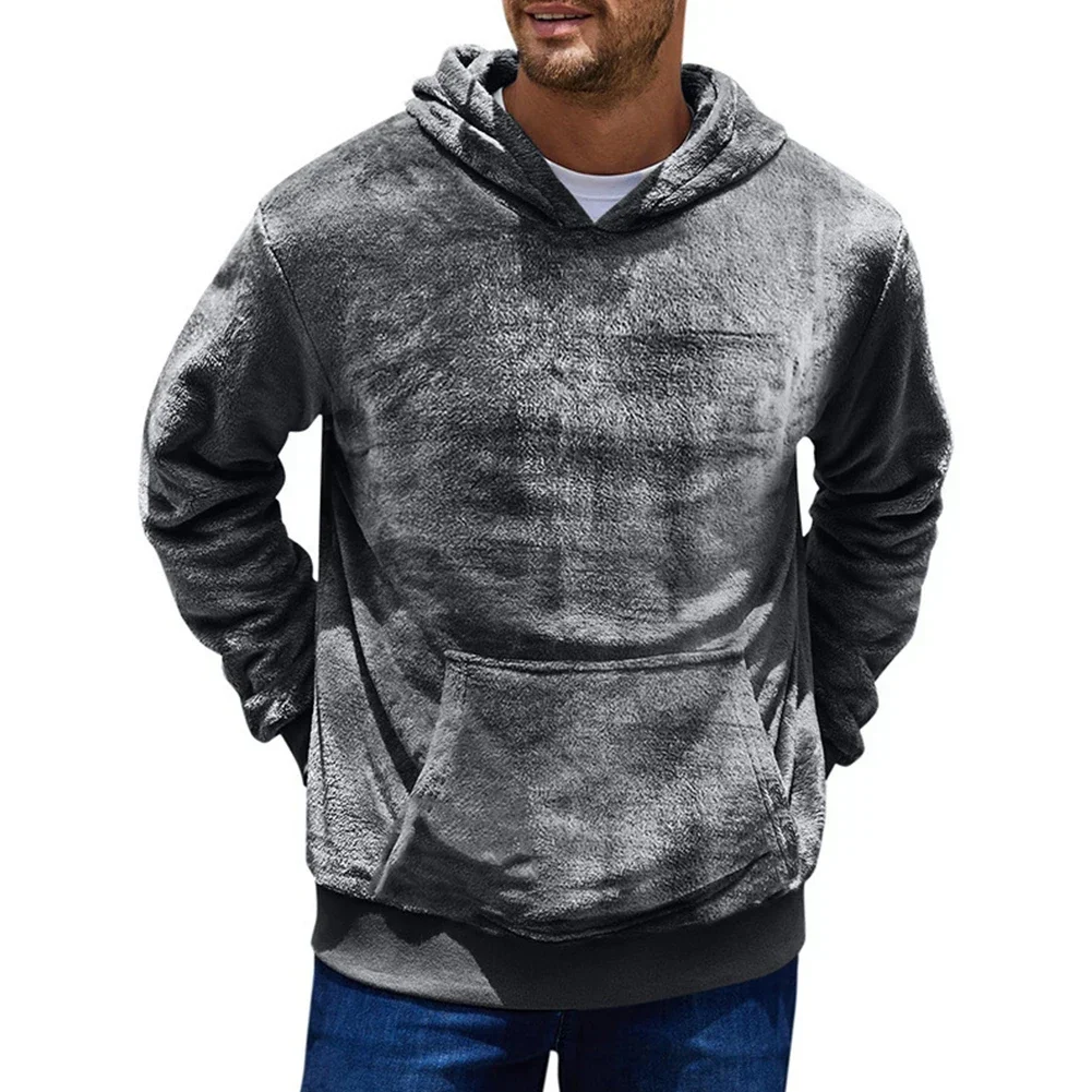 Casual Mens Hoodie with Long Sleeves and Fleece Fabric Perfect for Winter Streetwear Multiple Colors Available
Casual Mens Hoodie with Long Sleeves and Fleece Fabric Perfect for Winter Streetwear Multiple Colors Available