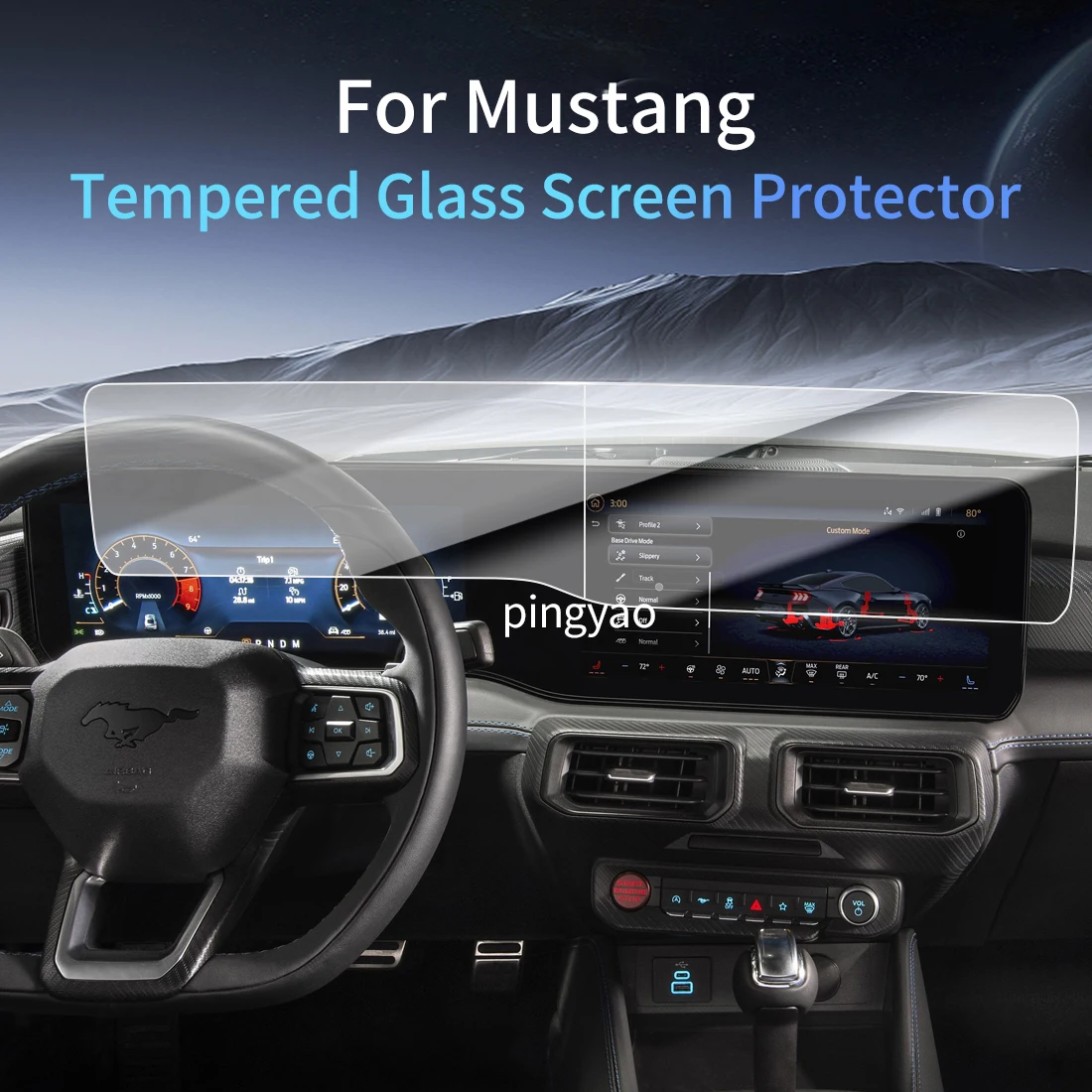 Car Sticker Screen Protector Navigation Display Tempered Glass Protective Film Car Vehicle For 25 Ford Mustang
Car Sticker Screen Protector Navigation Display Tempered Glass Protective Film Car Vehicle For 25 Ford Mustang