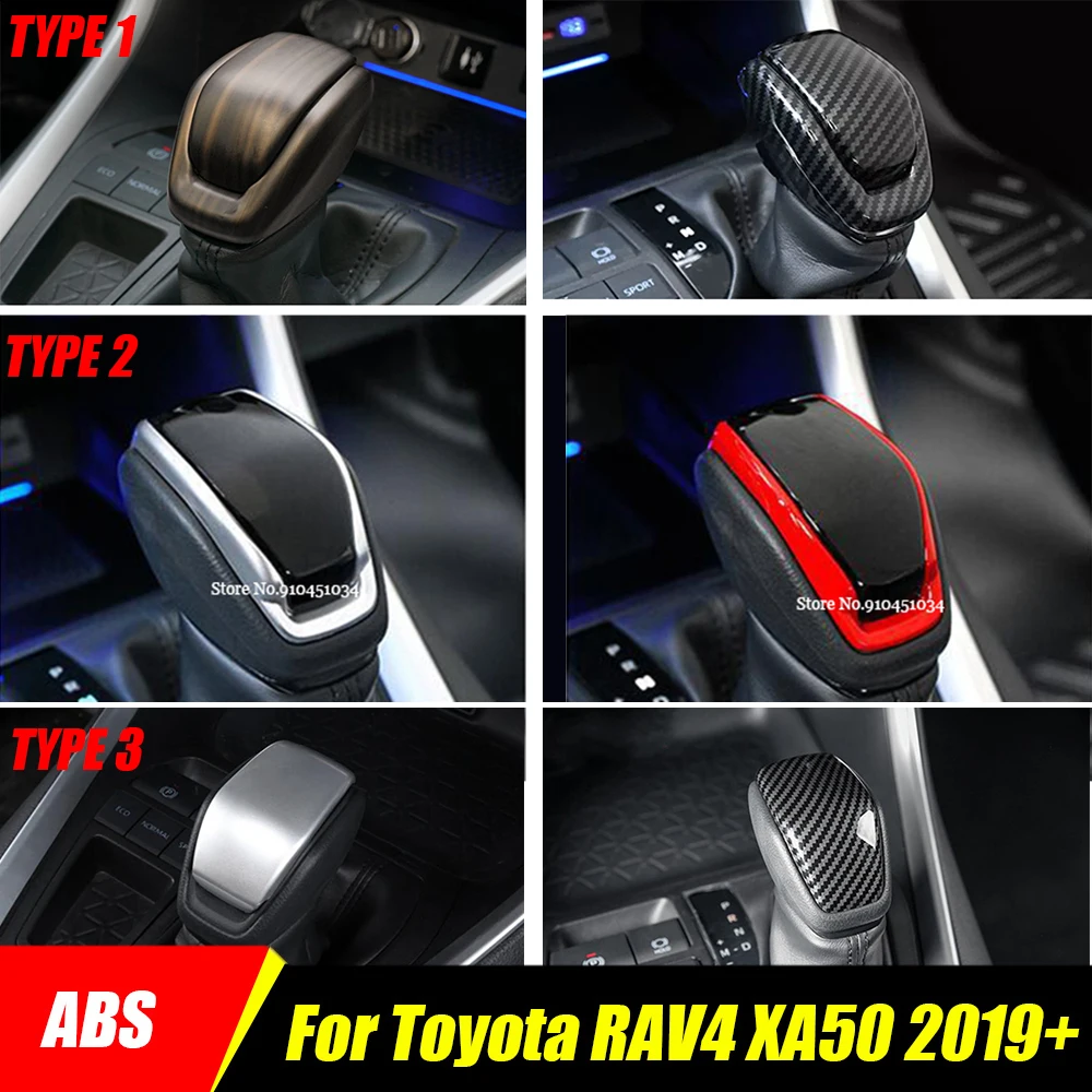 For Toyota RAV4 XA50 2019 2020 2021 2022 2023 ABS Carbon fiber Car gear shift lever knob handle Cover Trim Styling Accessories
For Toyota RAV4 XA50 2019 2020 2021 2022 2023 ABS Carbon fiber Car gear shift lever knob handle Cover Trim Styling Accessories