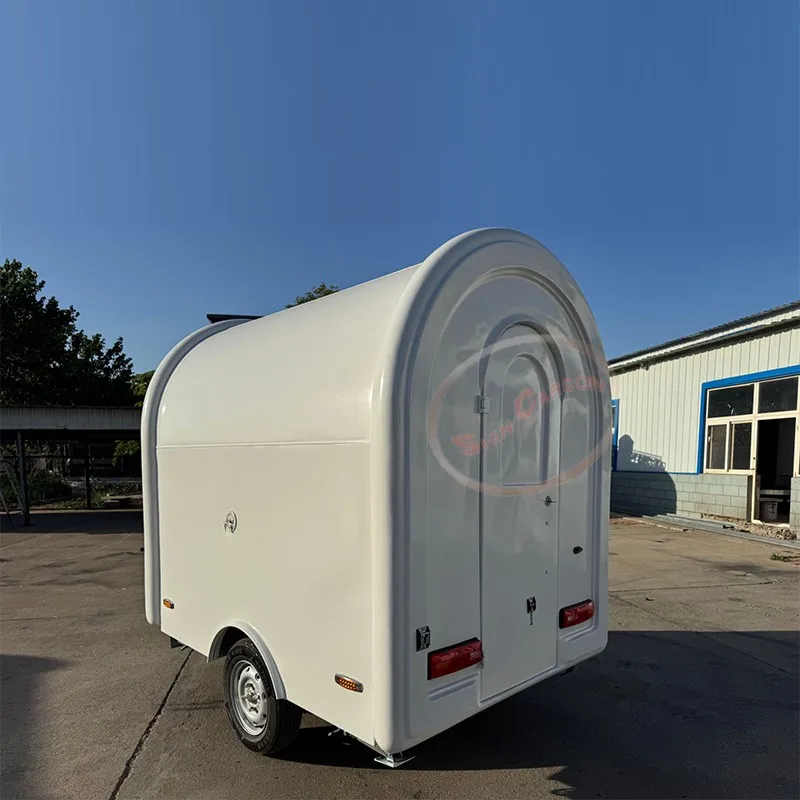 Minimalist Fashionable Outdoor Food Trailer with Flexible Mobility for Street Food Catering
Minimalist Fashionable Outdoor Food Trailer with Flexible Mobility for Street Food Catering
