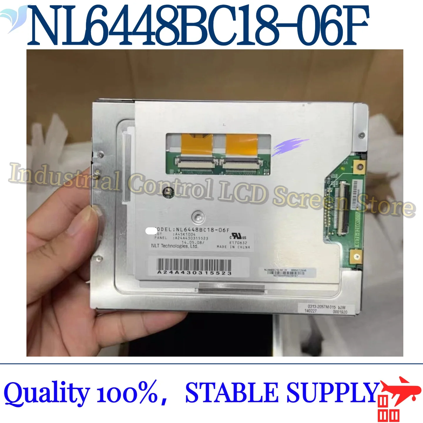 NL6448BC18-06F оригинальный новый 5,7-дюймовый ЖК-дисплейный модуль
NL6448BC18-06F оригинальный новый 5,7-дюймовый ЖК-дисплейный модуль