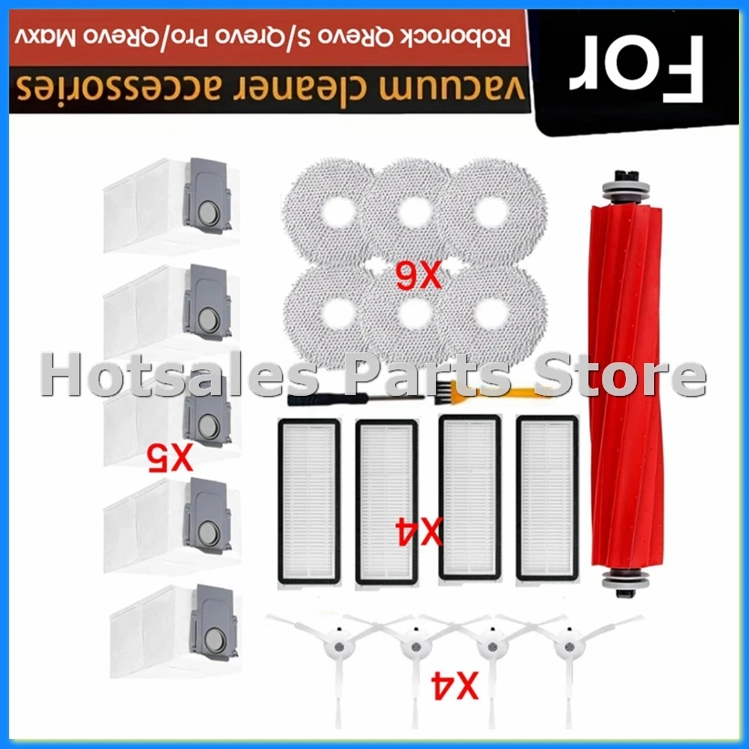 22 шт. для робота-пылесоса Qrevo S/Qrevo Pro/Qrevo MaxV, детали основной щетки, боковая щетка, фильтр Hepa, мешок для пыли-A62I
22 шт. для робота-пылесоса Qrevo S/Qrevo Pro/Qrevo MaxV, детали основной щетки, боковая щетка, фильтр Hepa, мешок для пыли-A62I