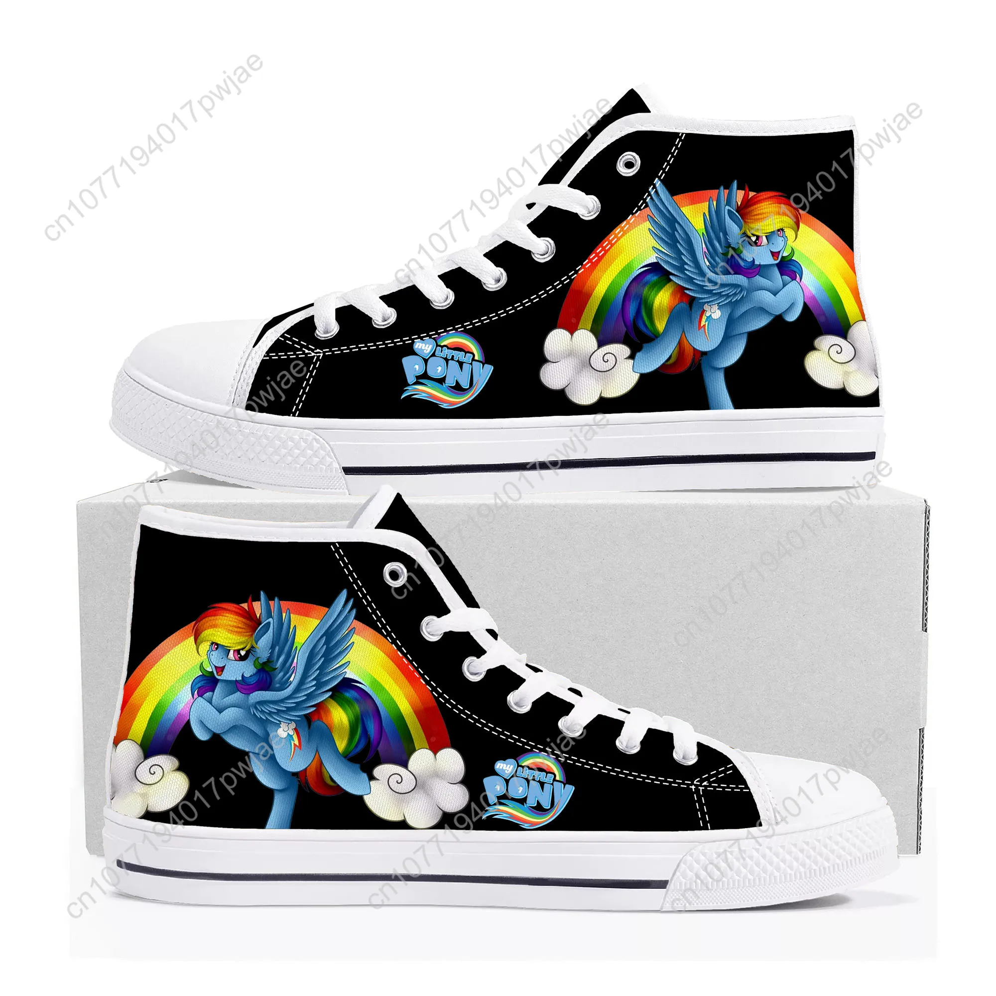My Little Pony Rainbow Dash High Top High Quality Sneakers Mens Womens Sneaker Ghana Casual Custom Shoes
My Little Pony Rainbow Dash High Top High Quality Sneakers Mens Womens Sneaker Ghana Casual Custom Shoes