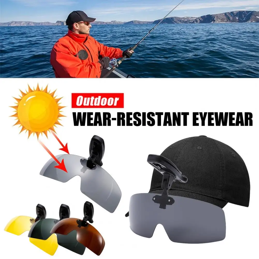 UV400 Polarized Clip Sunglasses - Frameless One Piece Flip Up Lens for Men Women Fishing Cycling Running Driving
UV400 Polarized Clip Sunglasses - Frameless One Piece Flip Up Lens for Men Women Fishing Cycling Running Driving