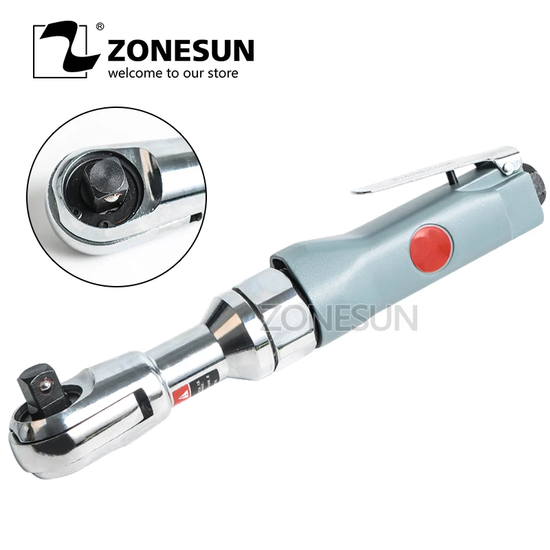 ZONESUN 1/2'' Pneumatic Tool Ratchet Wrench with Air Inlet Interface and Adjustable Switch for Car Repair Disassemble
ZONESUN 1/2'' Pneumatic Tool Ratchet Wrench with Air Inlet Interface and Adjustable Switch for Car Repair Disassemble